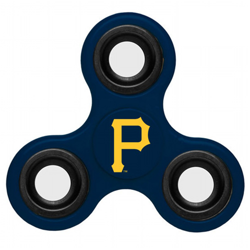 MLB Pittsburgh Pirates 3 Way Fidget Spinner B41 - Navy